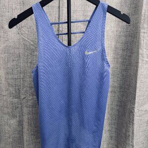 Nike Dri-FIT Lavender Mesh Tank XS‎ High-Low Hem